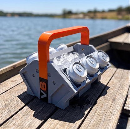 Full Throttle Brew "Engine Beer Holder"